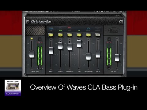 waves cla bass